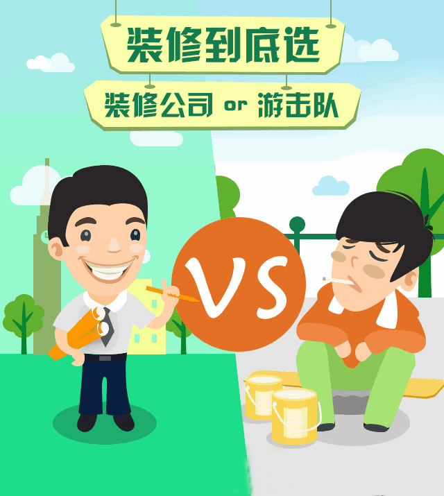 房子裝修是找裝修公司好還是自己找人裝的好？裝修公司OR游擊隊